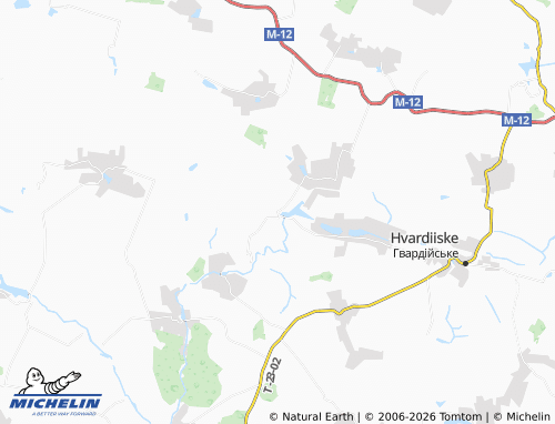 Carte MICHELIN Zhuchkivtsi - ViaMichelin
