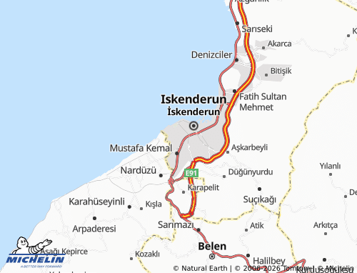 Mappa MICHELIN Meydan - ViaMichelin