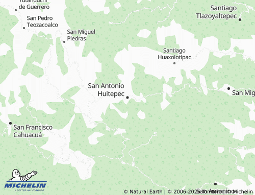 MICHELIN San Antonio Huitepec map - ViaMichelin