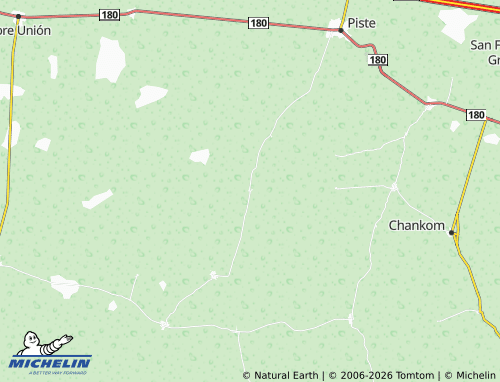 MICHELIN Popolá map - ViaMichelin