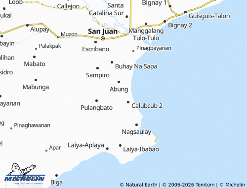 MICHELIN Calubcub 1 map - ViaMichelin