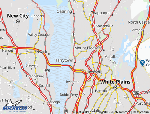 MICHELIN Sleepy Hollow map - ViaMichelin