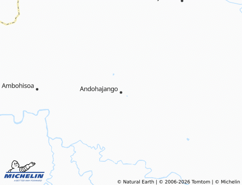 MICHELIN Andohajango map - ViaMichelin
