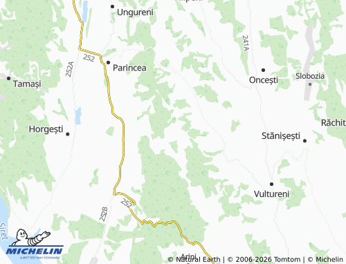 MICHELIN Ghilăvești map - ViaMichelin