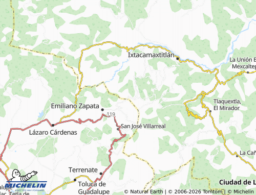 MICHELIN El Cranete map - ViaMichelin