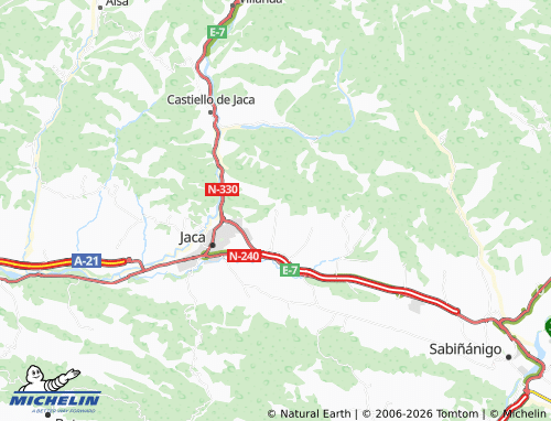 Mappa MICHELIN Ipás - ViaMichelin