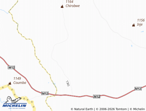 MICHELIN Malemya map - ViaMichelin