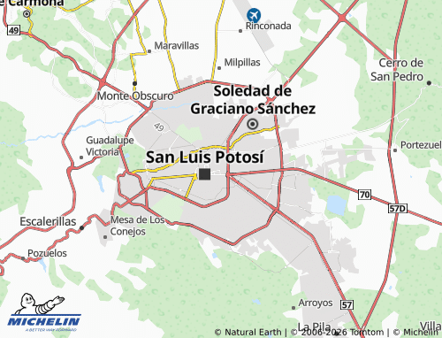Mappa MICHELIN Librado Rivera - ViaMichelin