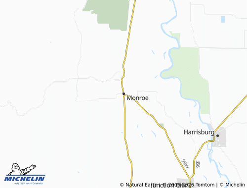 Mapa MICHELIN Monroe - ViaMichelin