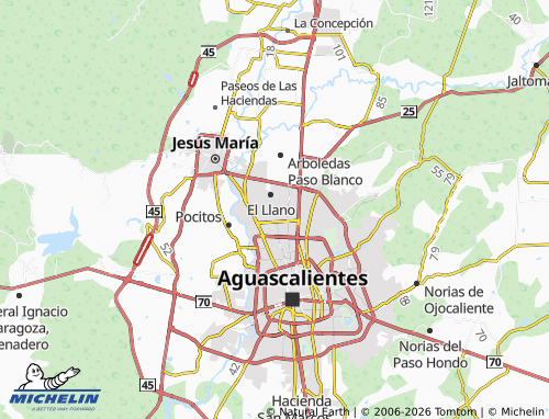 Mappa MICHELIN Cerrada La Mezquitera - ViaMichelin
