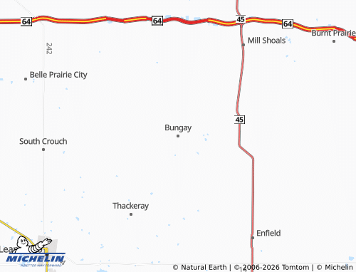 Mapa MICHELIN Bungay - ViaMichelin