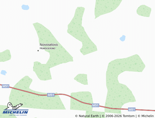 MICHELIN-Landkarte Shushkovskiy - ViaMichelin