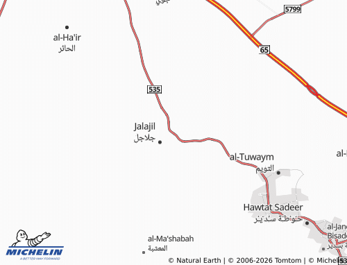 MICHELIN-Landkarte al-Murqab - ViaMichelin