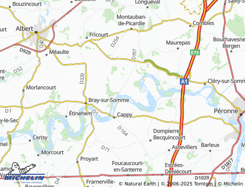 MICHELIN Suzanne map - ViaMichelin