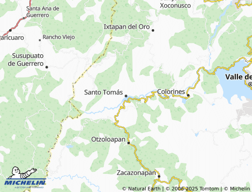 Mapa MICHELIN Santo Tomás - ViaMichelin