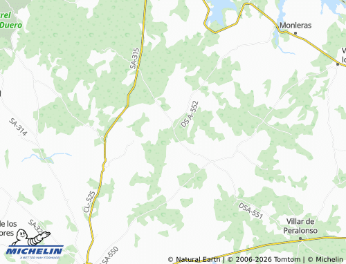 MICHELIN Brincones map - ViaMichelin