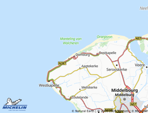 Mappa MICHELIN Domburg - ViaMichelin