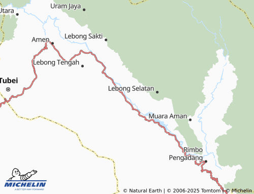 MICHELIN Tik Jeniak map - ViaMichelin