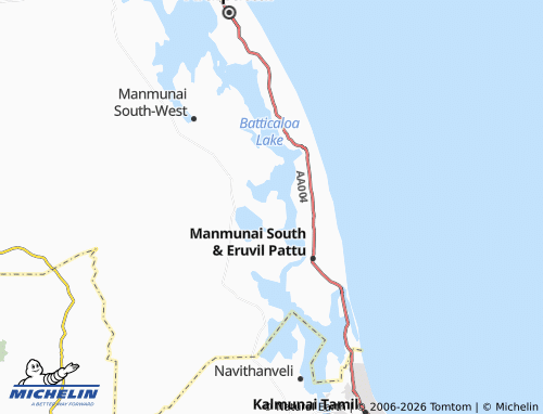 MICHELIN Mavetkudah map - ViaMichelin