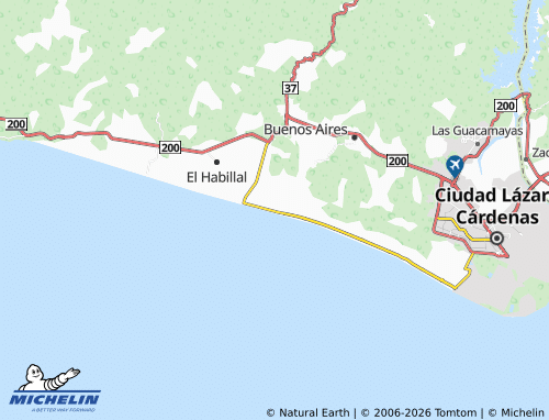 Mapa MICHELIN Luis Aguilar Ceja - ViaMichelin