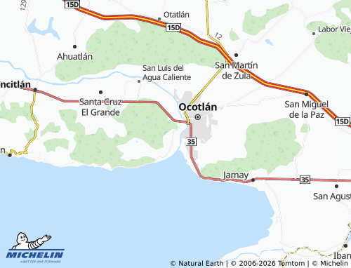 Mappa MICHELIN Estancia de Cuitzeo - ViaMichelin