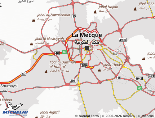 Carte MICHELIN al-Khalidiyyah - ViaMichelin
