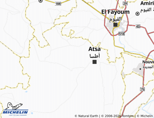 Mappa MICHELIN al-Ghabah - ViaMichelin