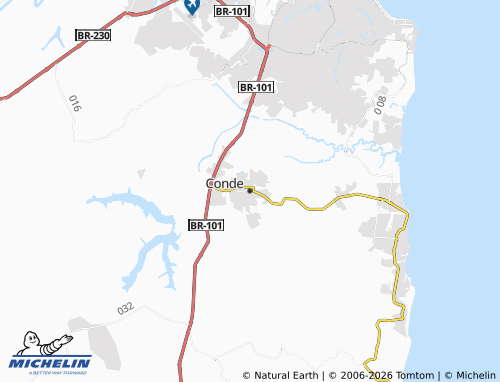 MICHELIN Conde map - ViaMichelin