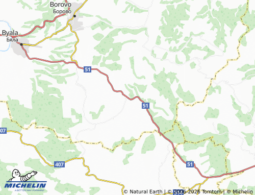 Carte MICHELIN Koprivets - ViaMichelin