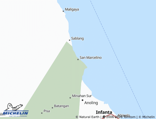 MICHELIN San Marcelino map - ViaMichelin