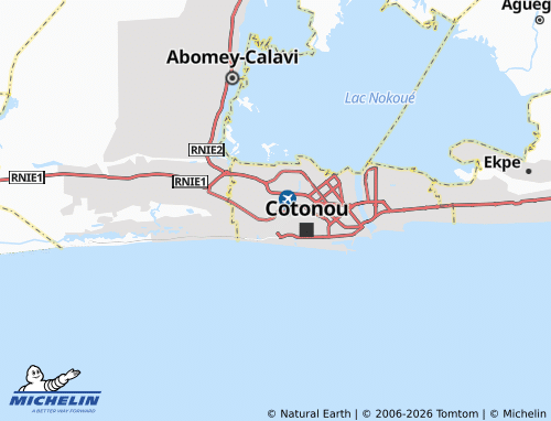 Mappa MICHELIN Gbèdégbé - ViaMichelin