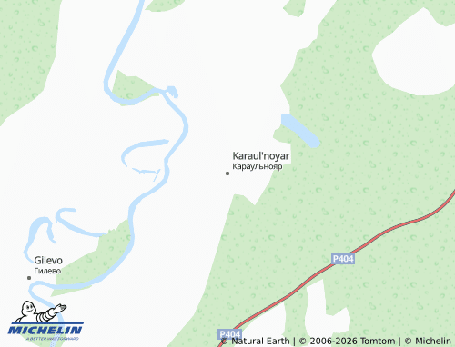 MICHELIN-Landkarte Karaul'noyar - ViaMichelin