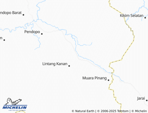MICHELIN Lubuk Tapang map - ViaMichelin