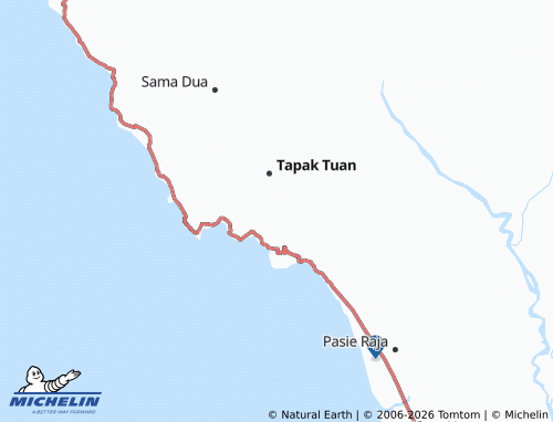MICHELIN Batu Itam map - ViaMichelin