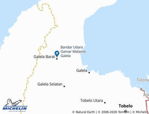 MICHELIN Toweka map - ViaMichelin