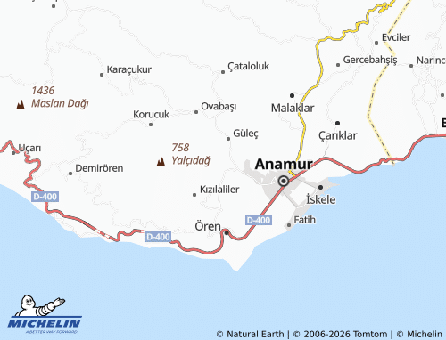 Mappa MICHELIN Emirşah - ViaMichelin