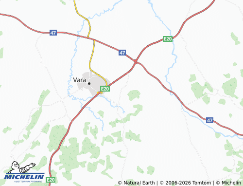 Carte MICHELIN Emtunga - ViaMichelin