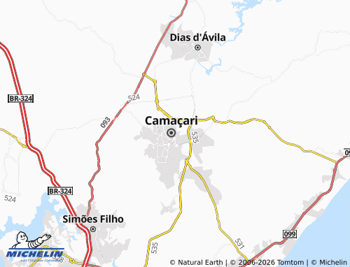 Mappa MICHELIN Natal - ViaMichelin