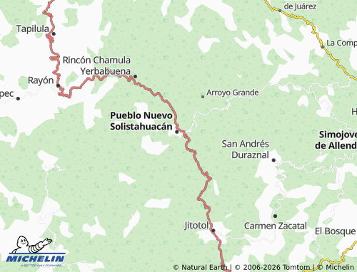 Kaart MICHELIN Santiago - ViaMichelin