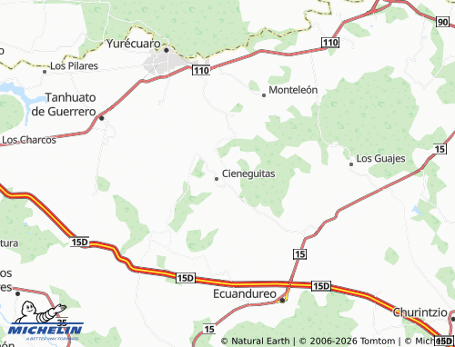 Mappa MICHELIN Cerro Colorado - ViaMichelin