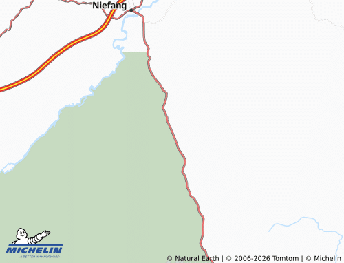 MICHELIN Efulan map - ViaMichelin