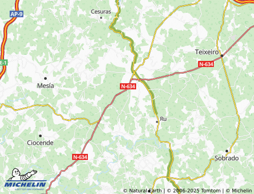 Mapa MICHELIN A Brea - ViaMichelin