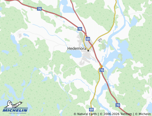 MICHELIN-Landkarte Västkusten - ViaMichelin