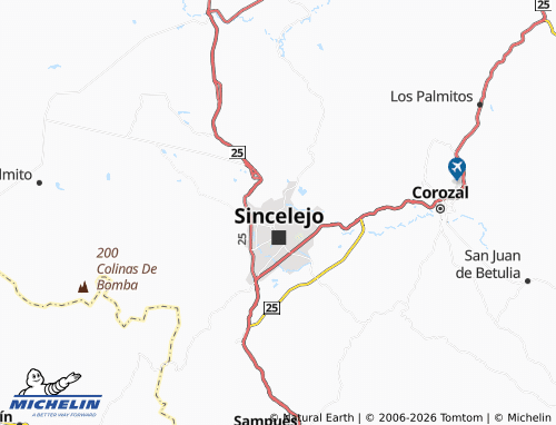 Carte MICHELIN La Fe - ViaMichelin