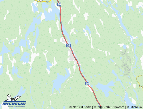 Mappa MICHELIN Lesjöfors - ViaMichelin