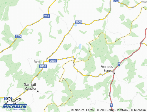 Mappa MICHELIN Golyama voda - ViaMichelin