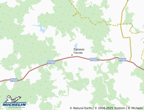 MICHELIN-Landkarte Panovo - ViaMichelin
