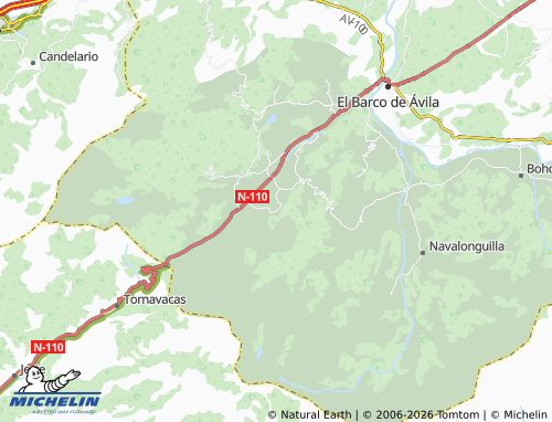 MICHELIN Gil García map - ViaMichelin