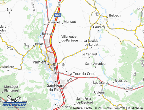 Mapa MICHELIN George - ViaMichelin