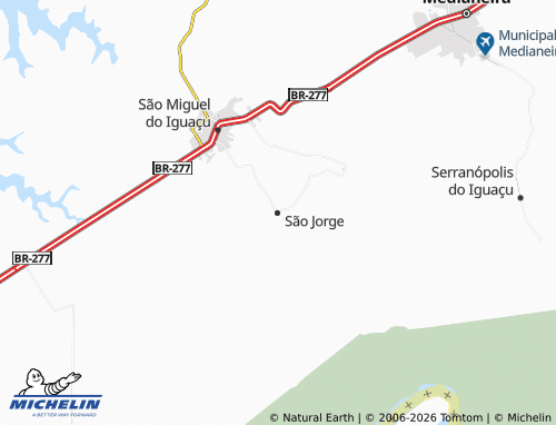 Mapa MICHELIN São Jorge - ViaMichelin